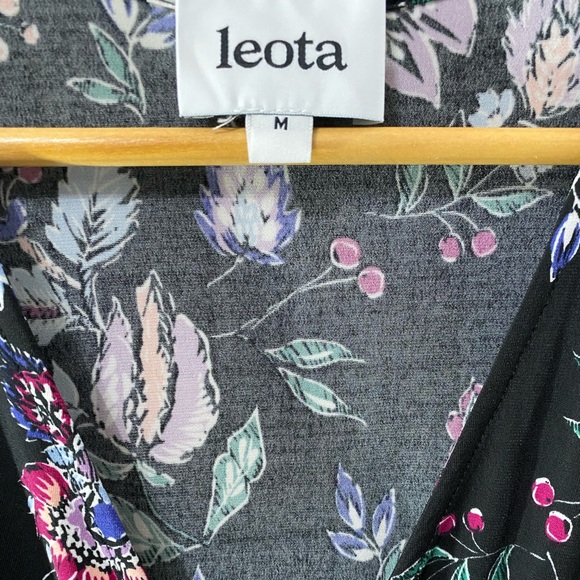 LEOTA Libby Faux Wrap Knit Dress - Picture 6 of 7